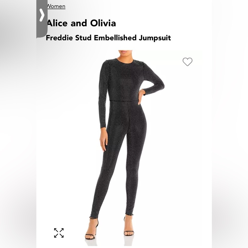 Alice and Olivia Freddie Jumpsuit 
NWT